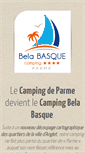 Mobile Screenshot of campingdeparme.com